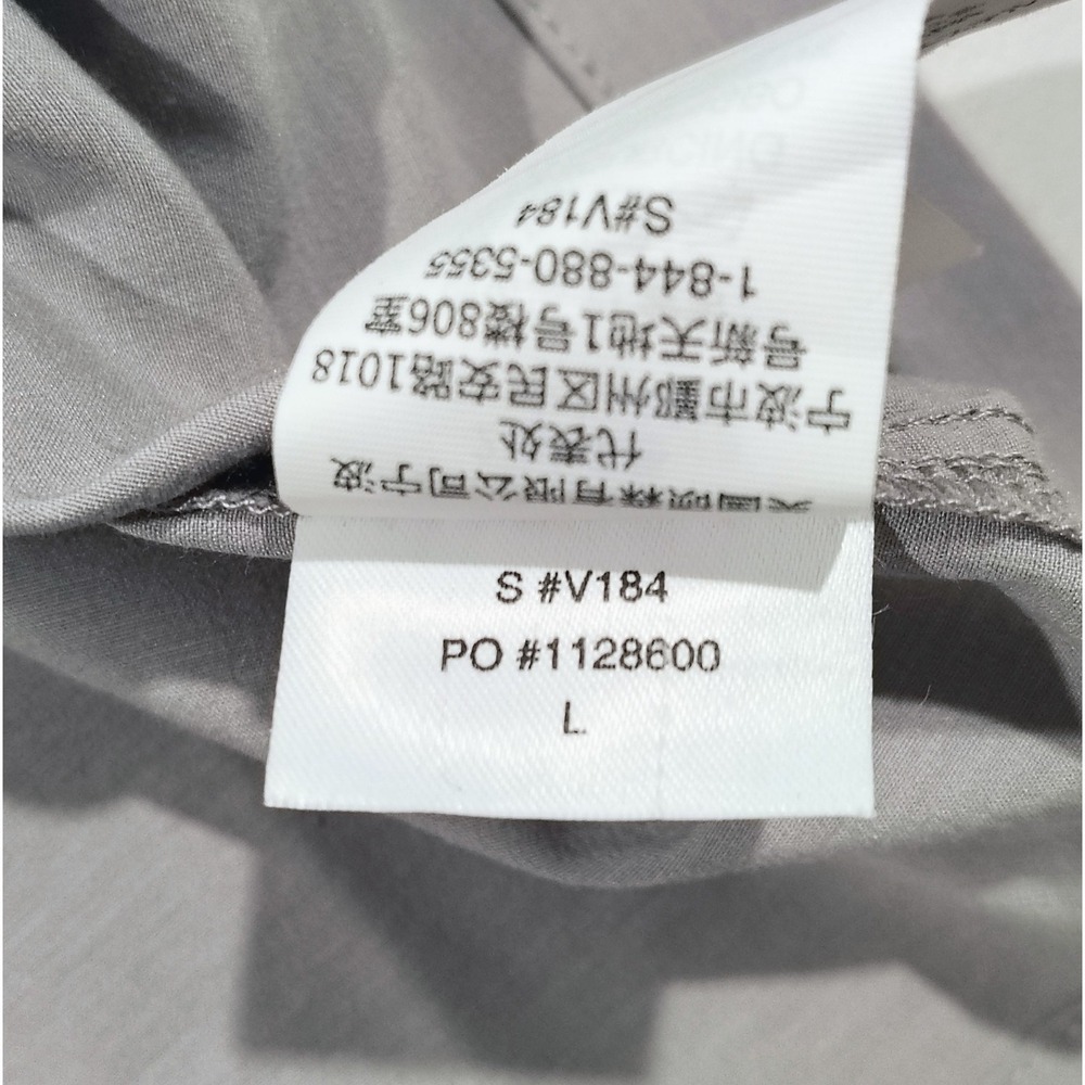 Vuori Bridge Short Sleeve  Shirt Men's Size Large Gray V184 - Picture 9 of 10